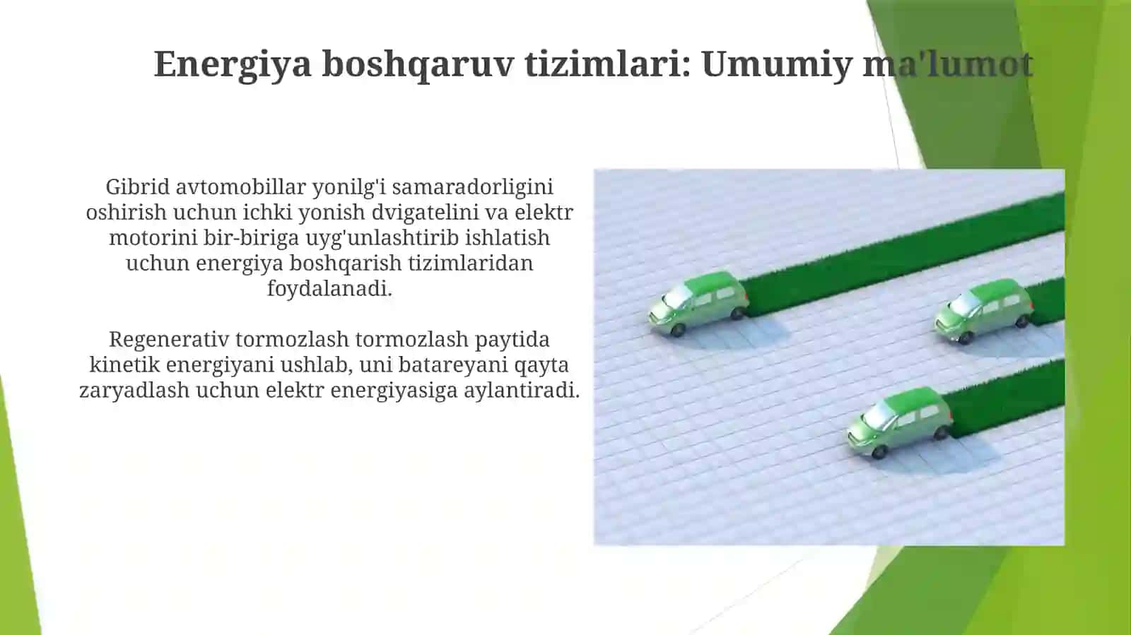 Regenerativ tormozlashning ish printsipi 4