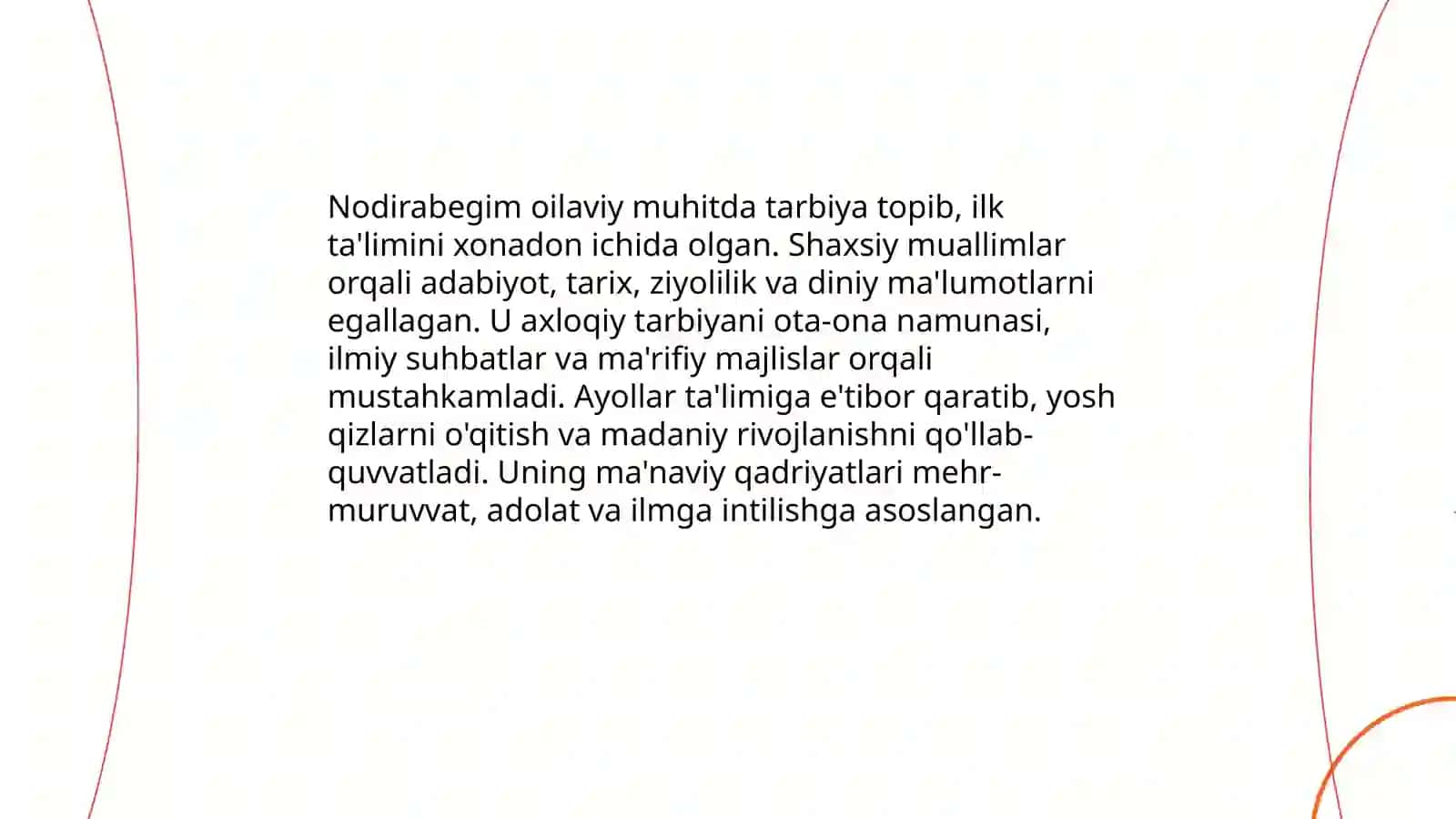 Nodirabegim hayoti va faoliyati 4