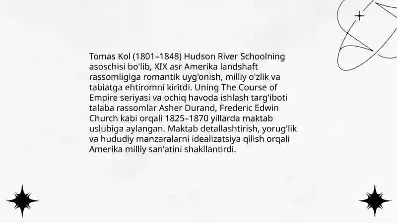 XIX asrlarda Amerika san'ati 4