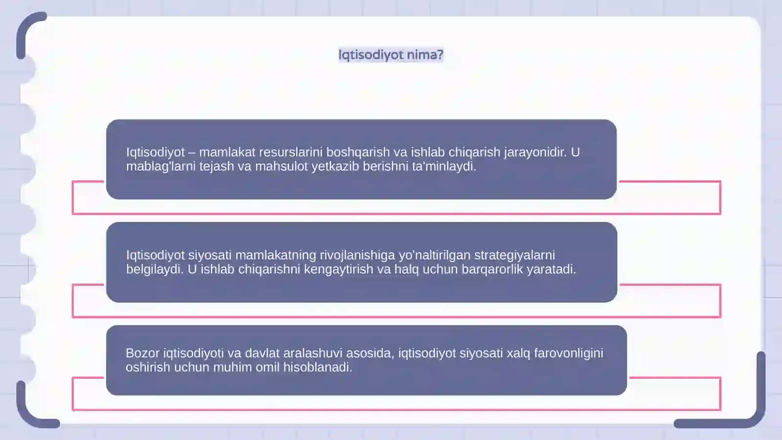 Iqtisodiyot siyosatga kirish 4