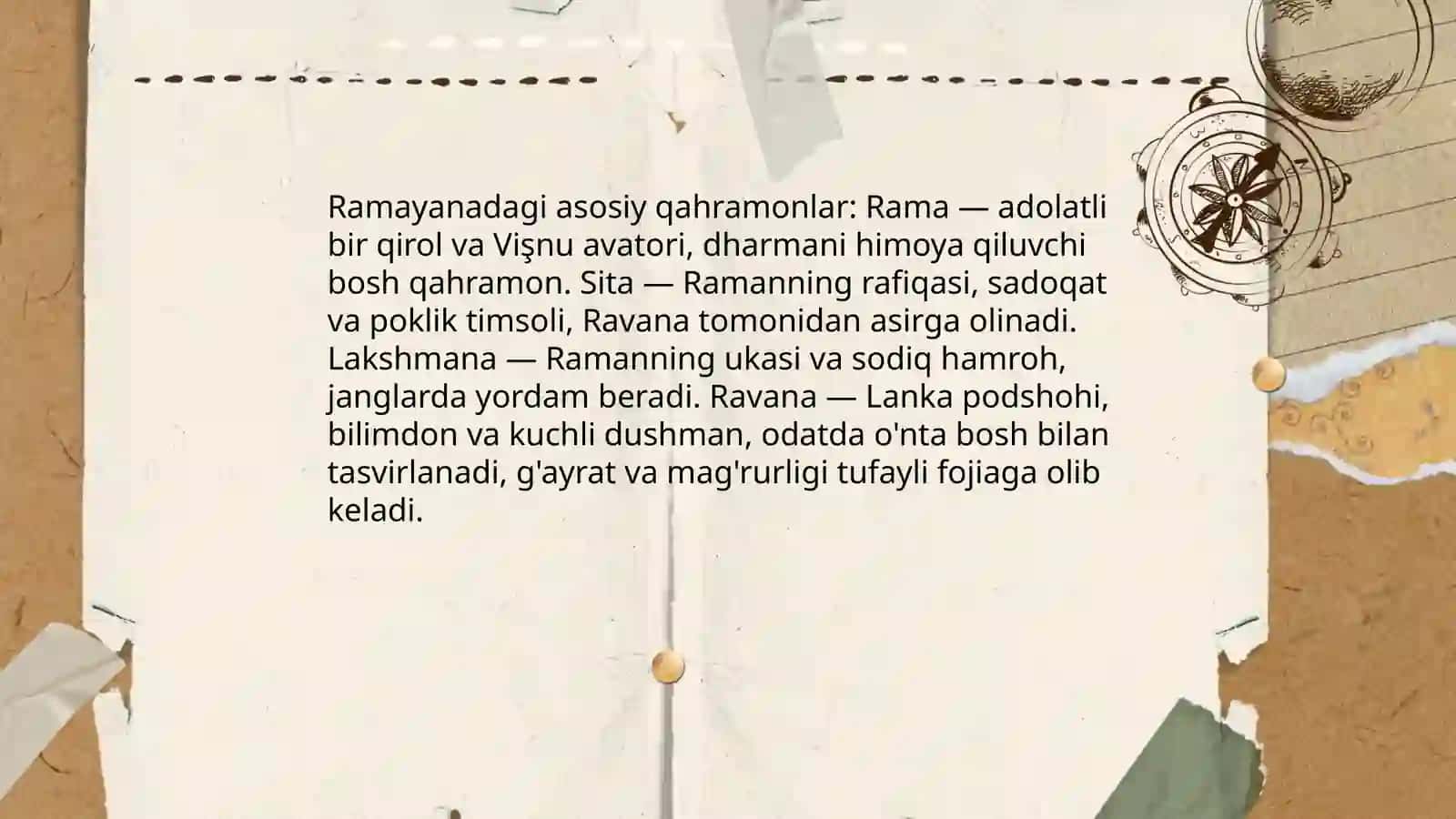 Ramayana va jahon qahramonlik eposi 4
