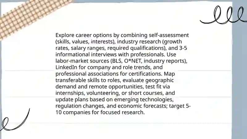 Career Choices 4