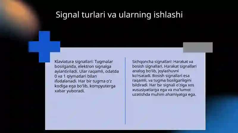 Klaviatura va sichqoncha signallari ishlashi 4