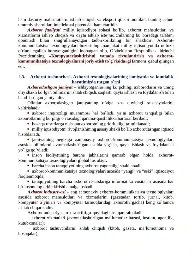 Iqtisodiyotda axborot-kommunikatsiya texnologiyalari va tizimlari 4