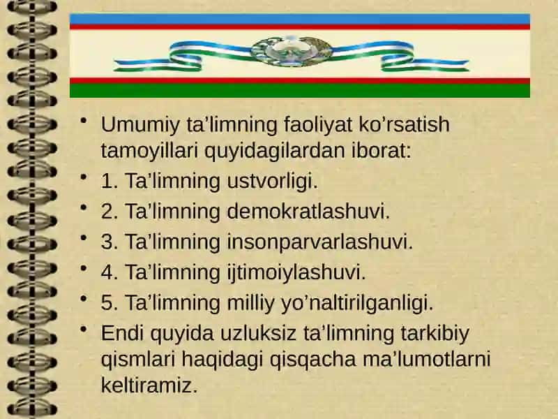 O'zbekistonning ta'lim tizimi 4