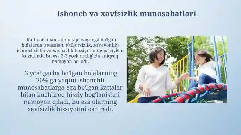 Maktabgacha yoshda kattalar bilan munosabat 4