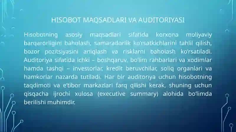 Yillik tahliliy hisobottayyorlash 4