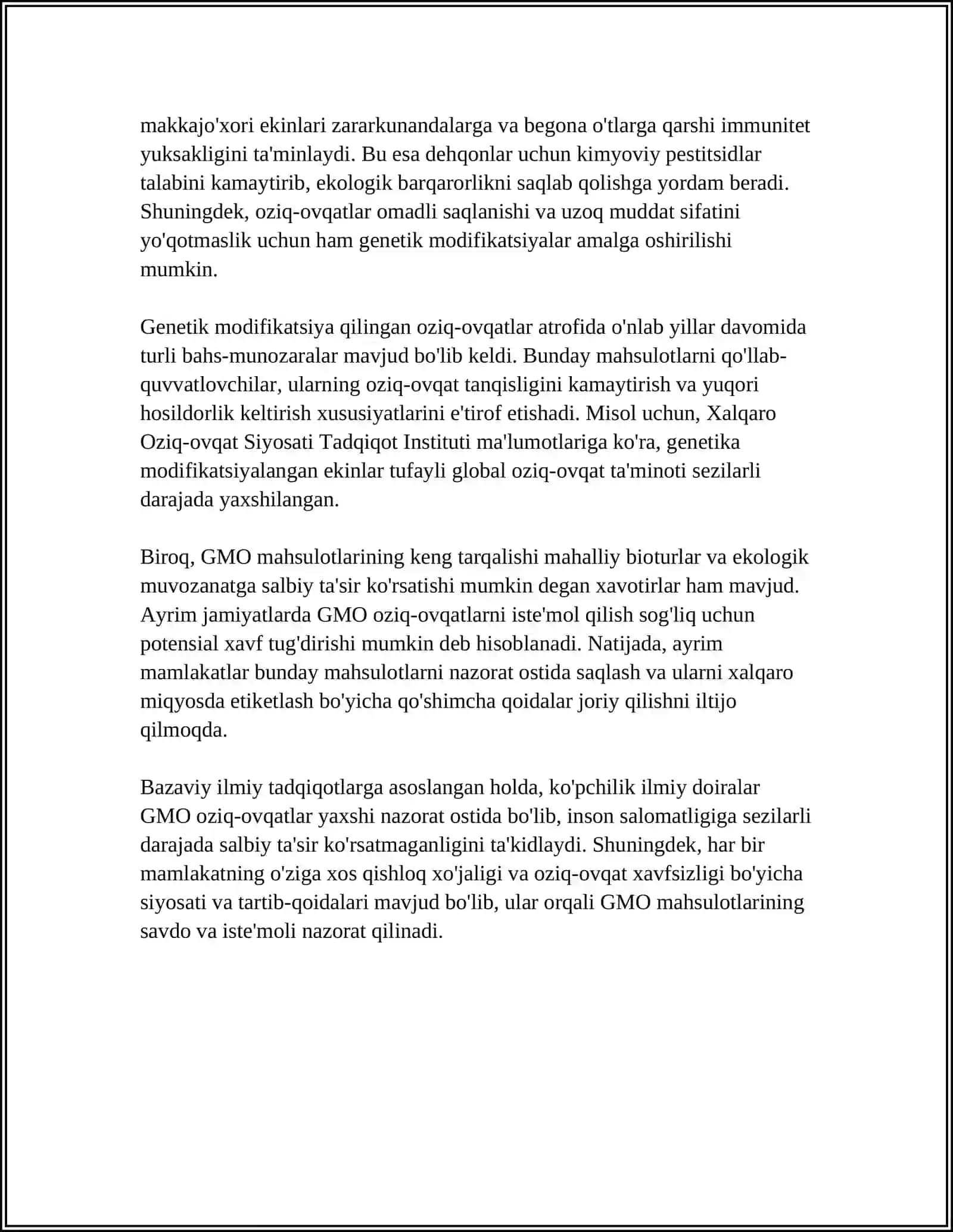 GENETIKA FANINING ZAMONAVIY MUAMMOLARI YUZASIDAN REFERAT TAYYORLASH 4