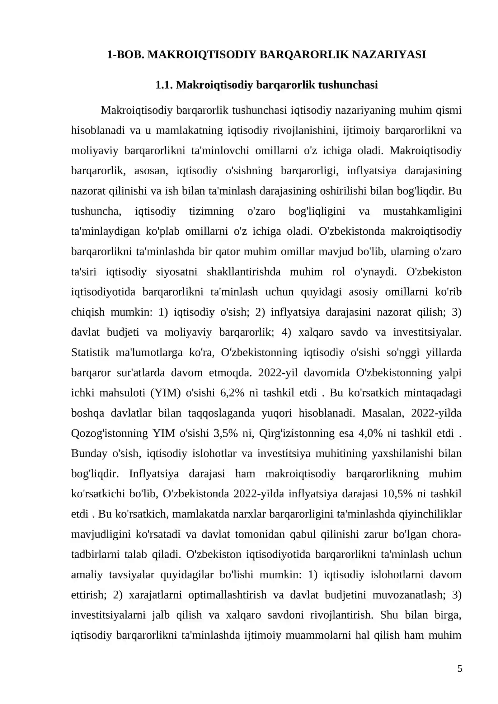 MAKROIQTISODIY BARQARORLIK NAZARIYASI 4