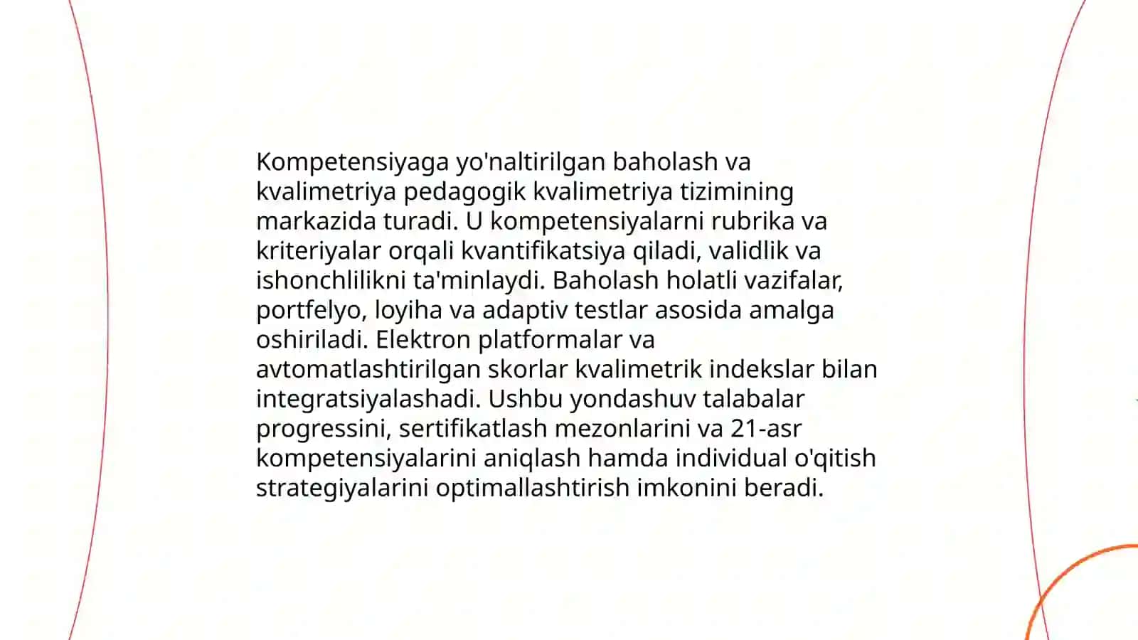 Pedagogik kvalimetriya tizimi, yangi va eng yangi rivojlanish davri 4