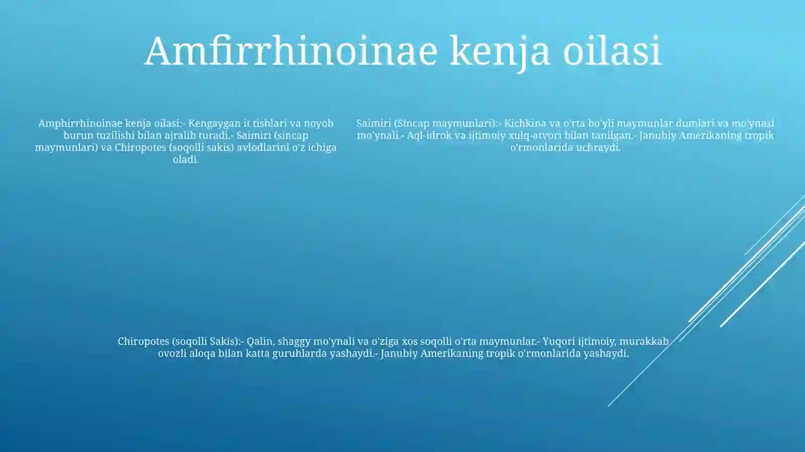 Ra'Nodoshlar Oilasining Asosiy Turkum Va Turlari Kenja Oilalarga BoʻLinishi 4