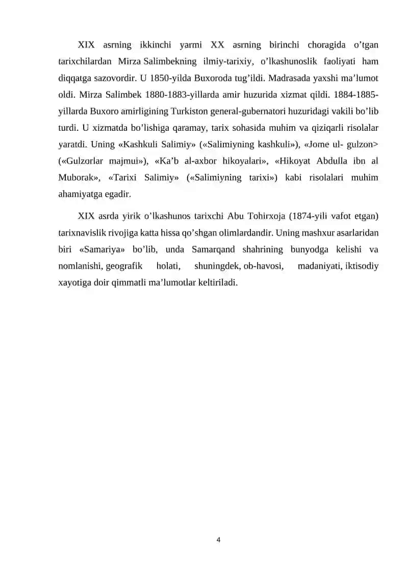 XVII-XVIII asrlar rus va yevropa tillaridagi manbalarda O'rta Osiyo xonliklari tarixnavisligi 4