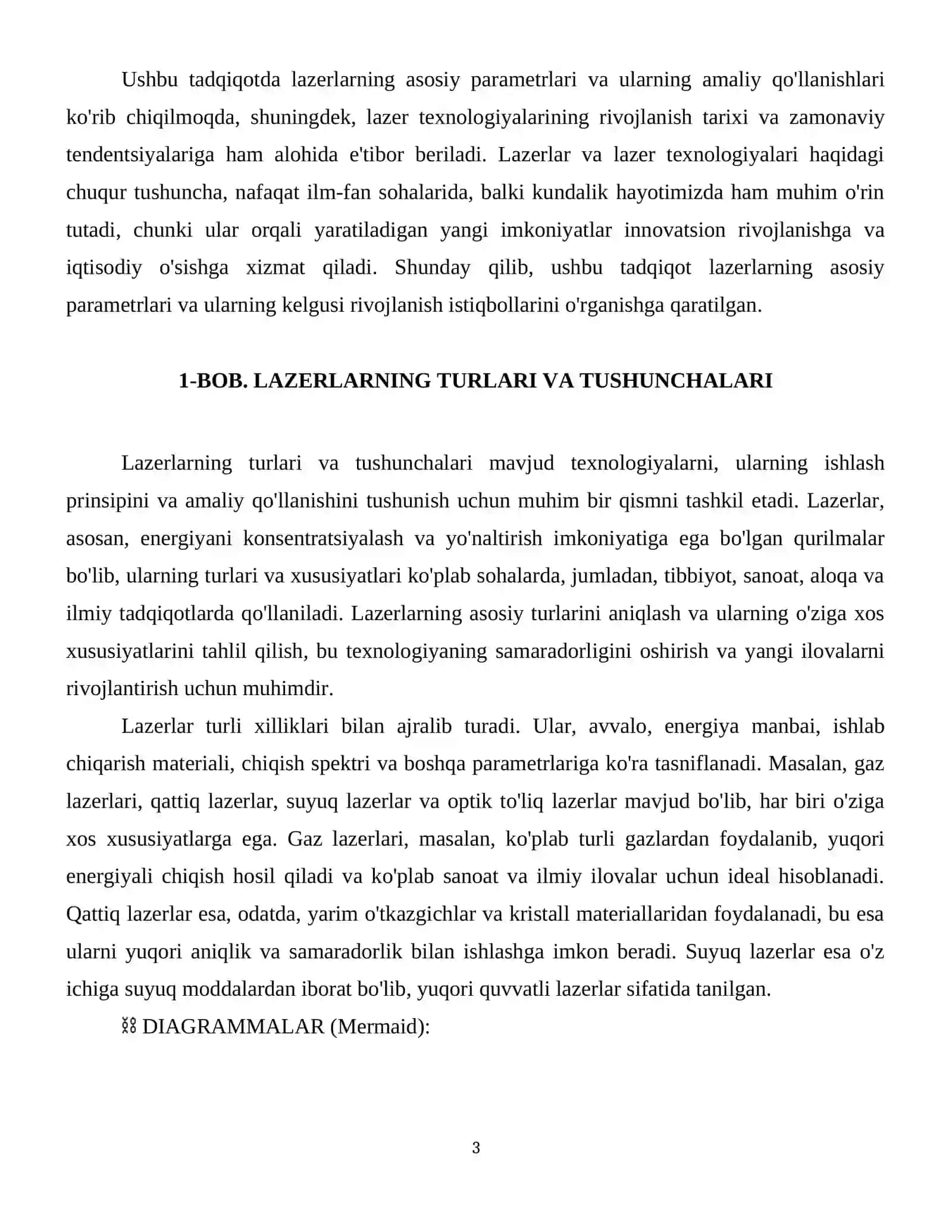 Texnologik lazerlarning asosiy parametrlari 4