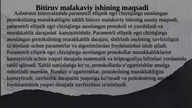 Axborot xavfsizligi ta’lim yo‘nalishi 4