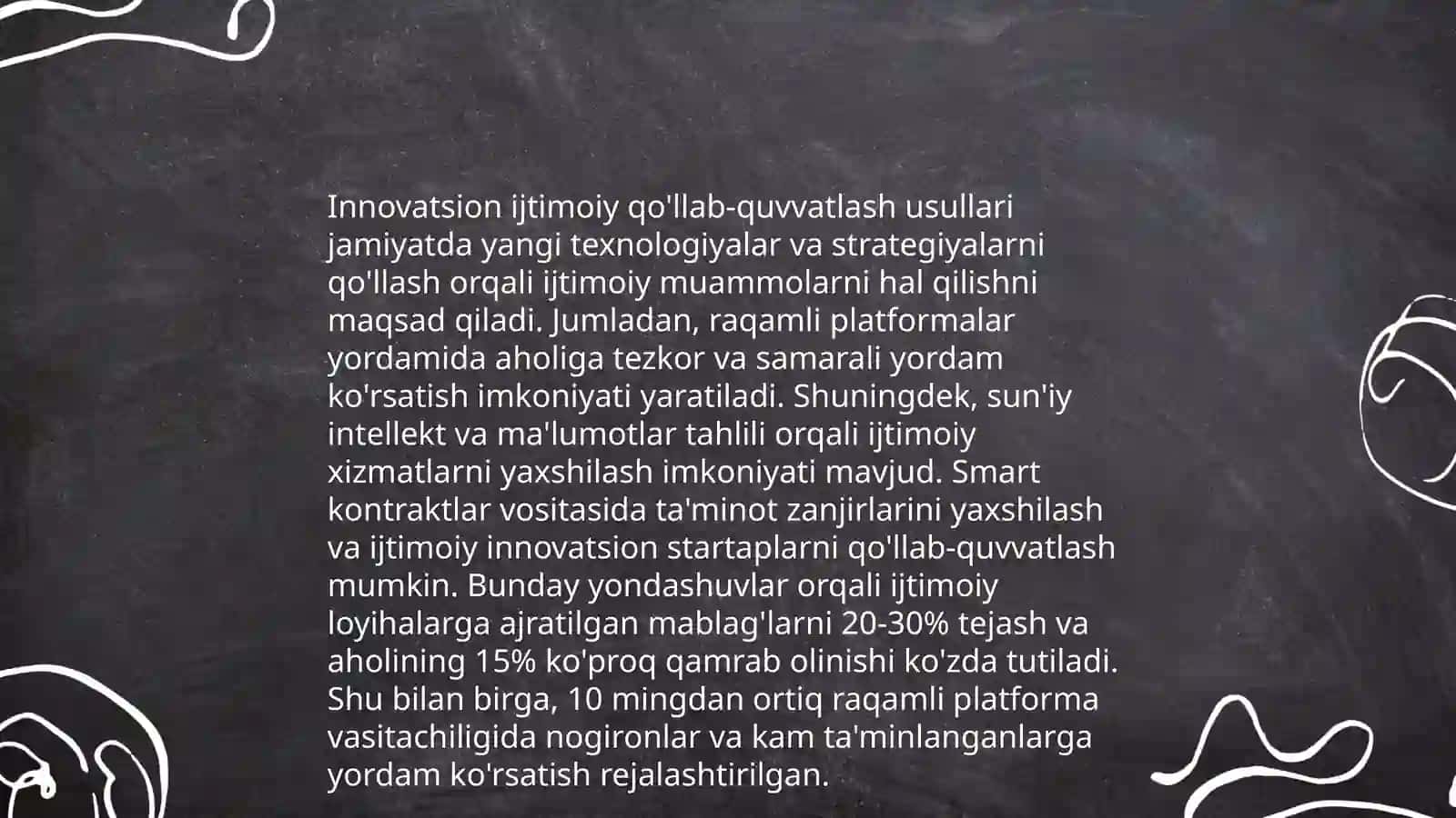 Aholini ijtimoiy himoya qilishning zamonaviy yo'nalishlari 4