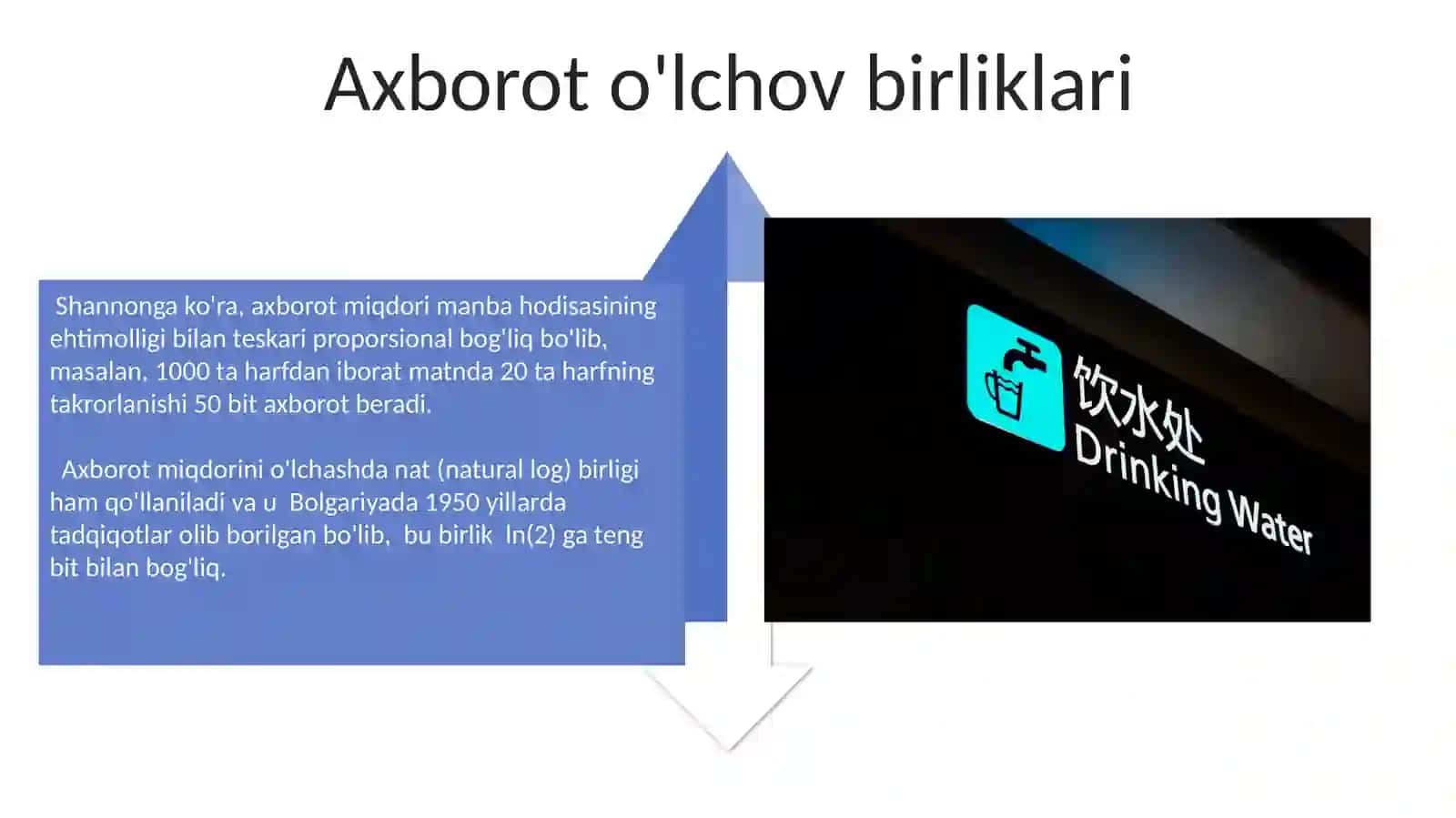 Axborot nazariyasi 4