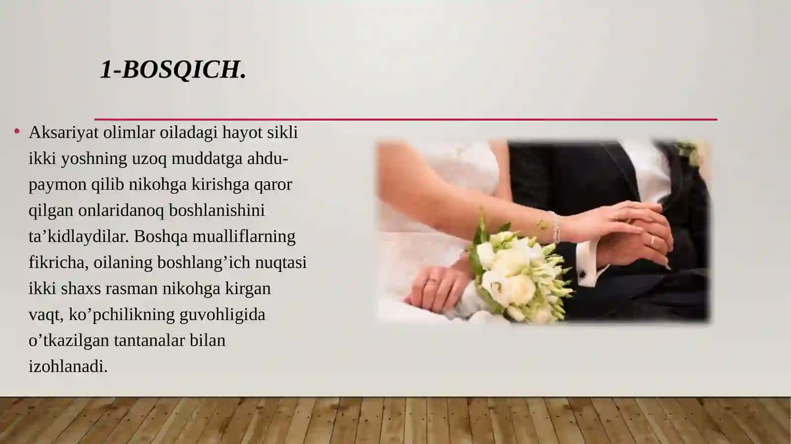 Oila hayot sikli 4
