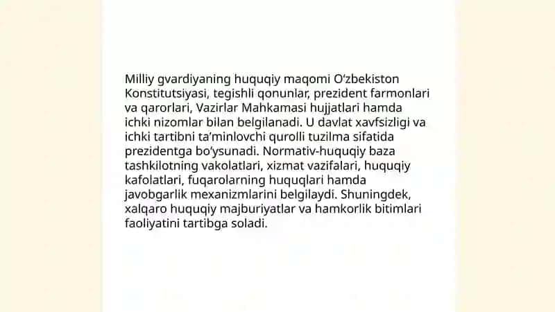 Milliy gvardiyaning davlat xavfsizligidagi o‘rni 4