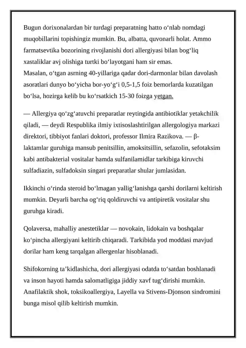 DORI ALLERGIYASI 4