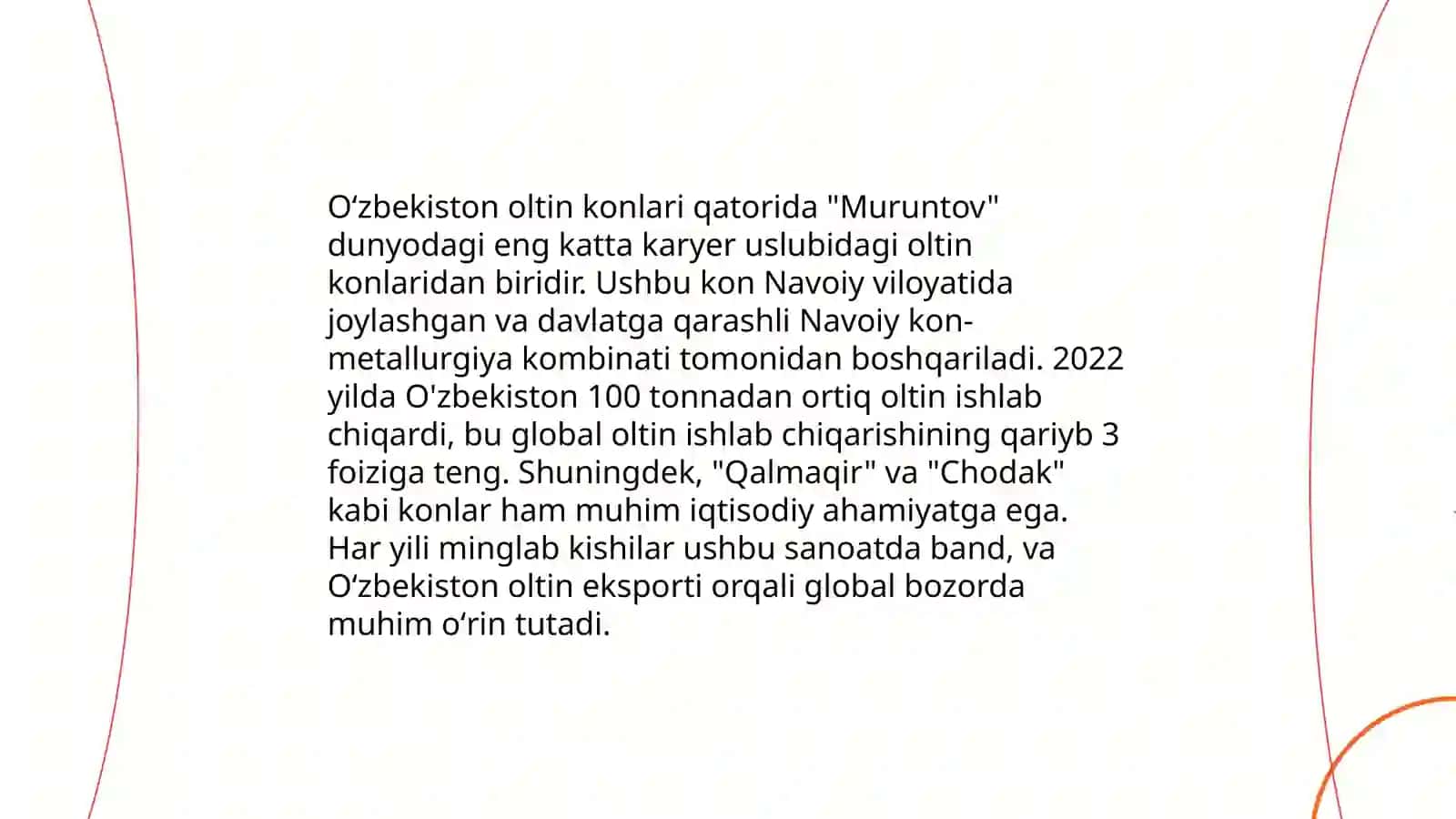 O'zbekistonning foydali qazilmalari haqida ma'lumotlar tayyorlash va xarita da belgilash 4