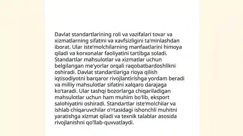 Maktabgacha taʼlim tarbiyaning davlat standartlarini tasdiqlash toʻgʻrisida 802-sonli qarorlar mohiyati 4