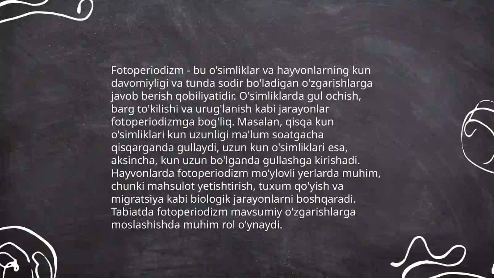 O'simliklarda Fototropizm, Fotonastiya va Geotropizm Hodisasi 4