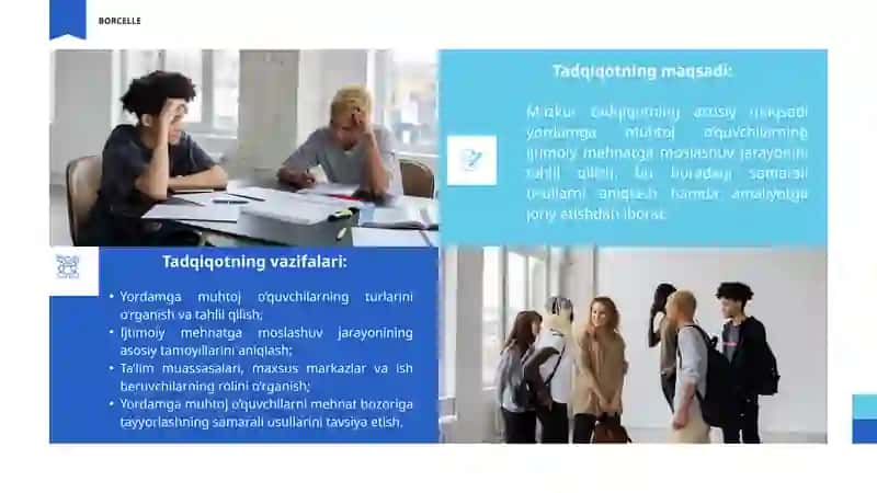 Yordamga muhtoj bo’lgan o’quvchilarni ijtimoiy mehnatga moslashuv yo’llari 4