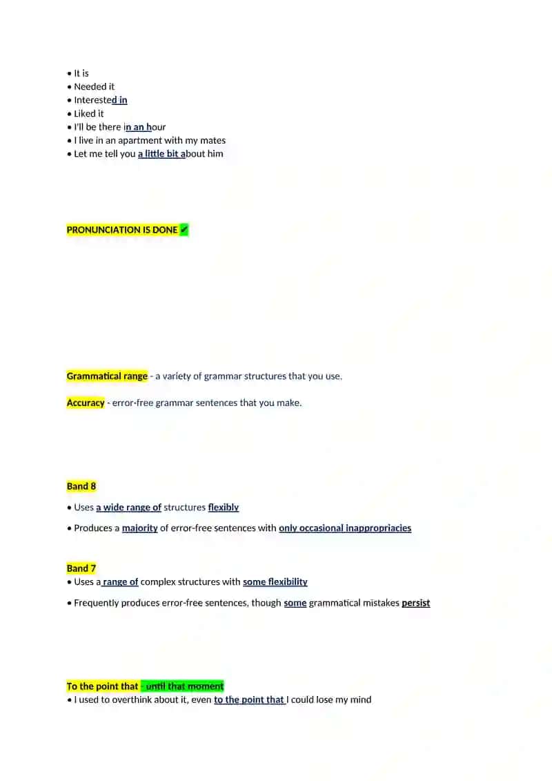 LESSON 5. Understanding the speaking descriptor 4