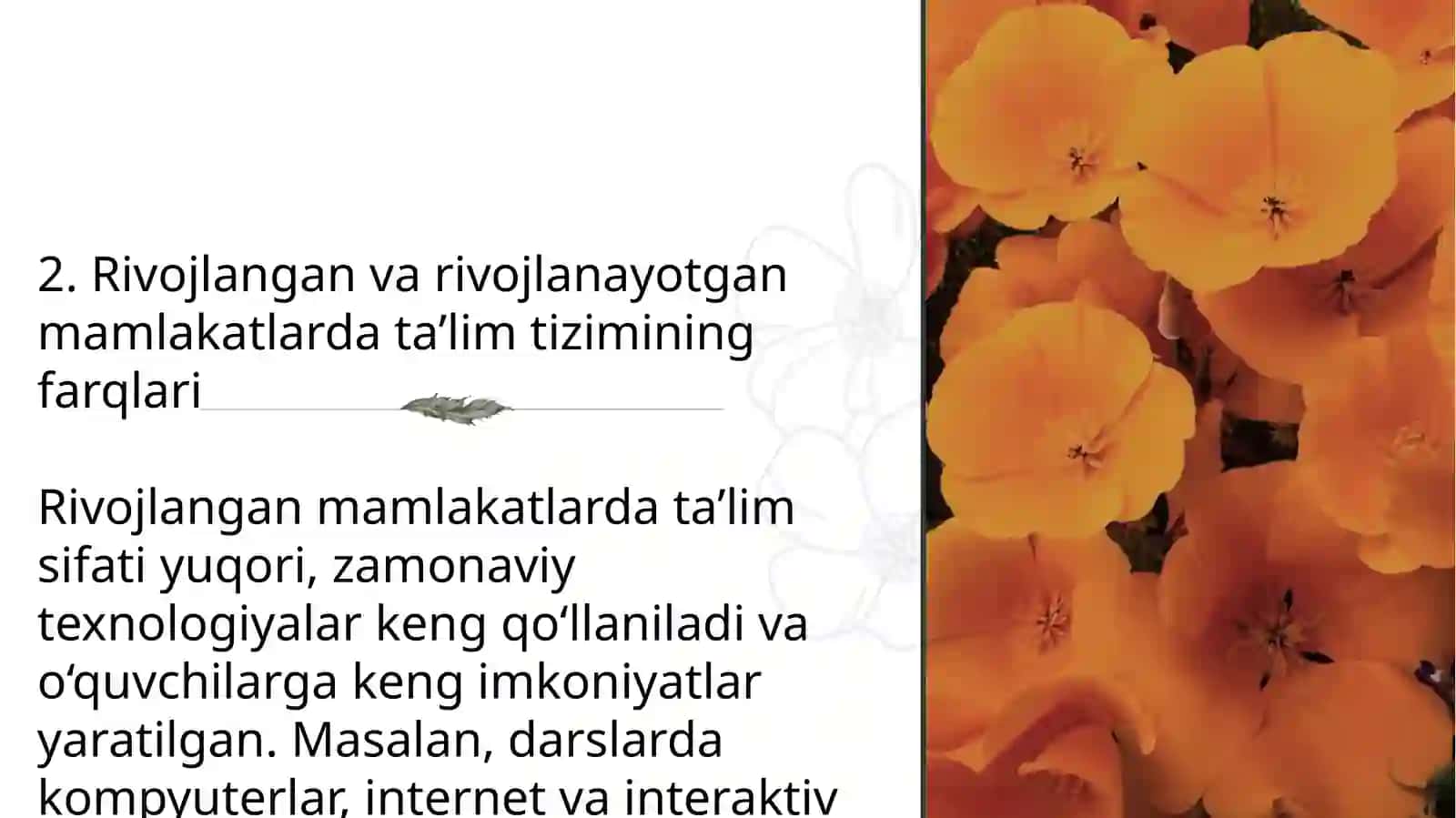 JAHON MAMLAKATLARIDA TALIM TIZIMI 4
