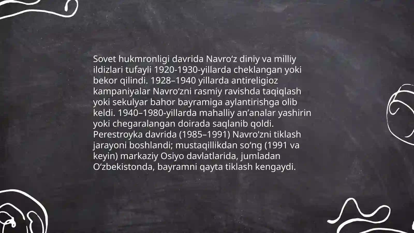 Navroʻz umumxalq bayramining qayta tiklanishi 4