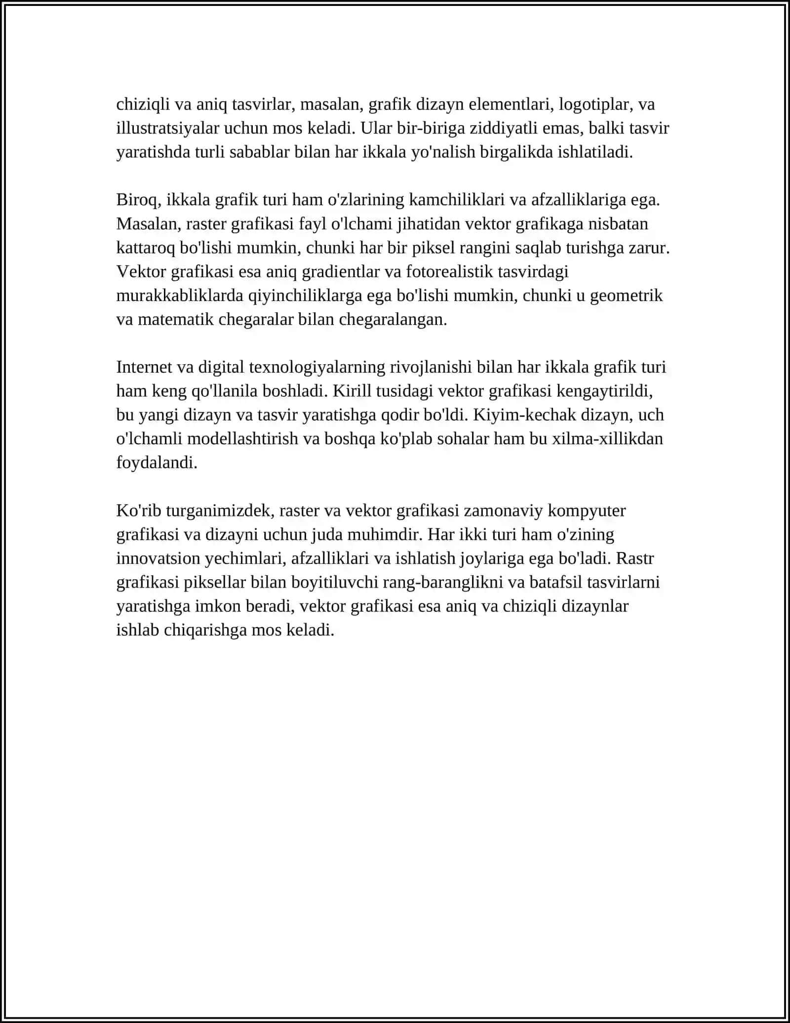 Kompyuter grafikasi va dizayn 4