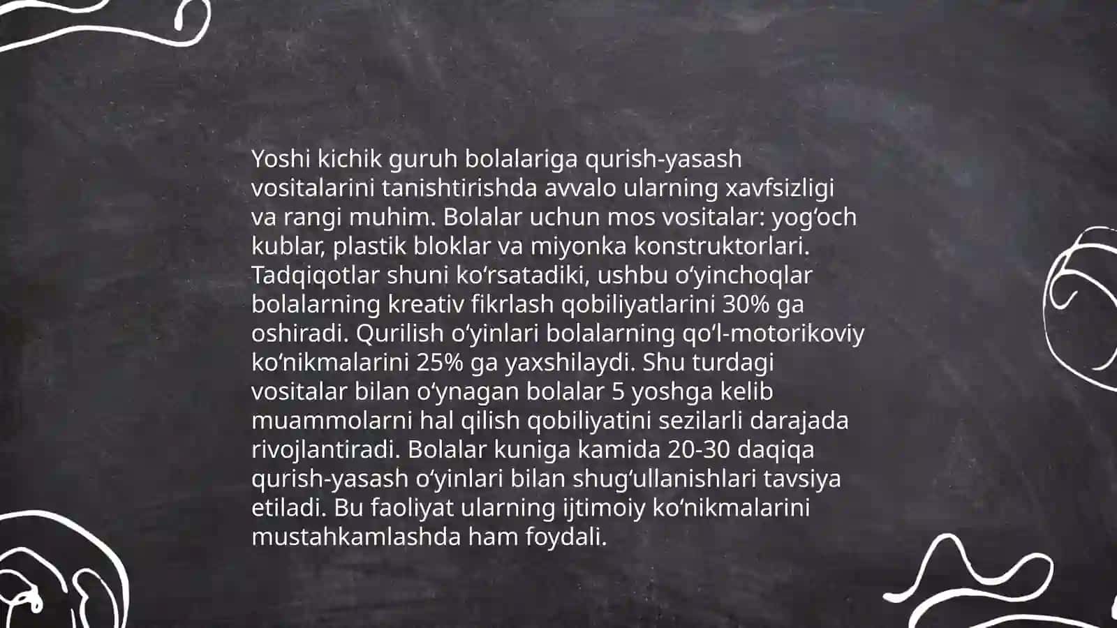 Turli yosh guruhlarda qurish-yasash metodlari 4