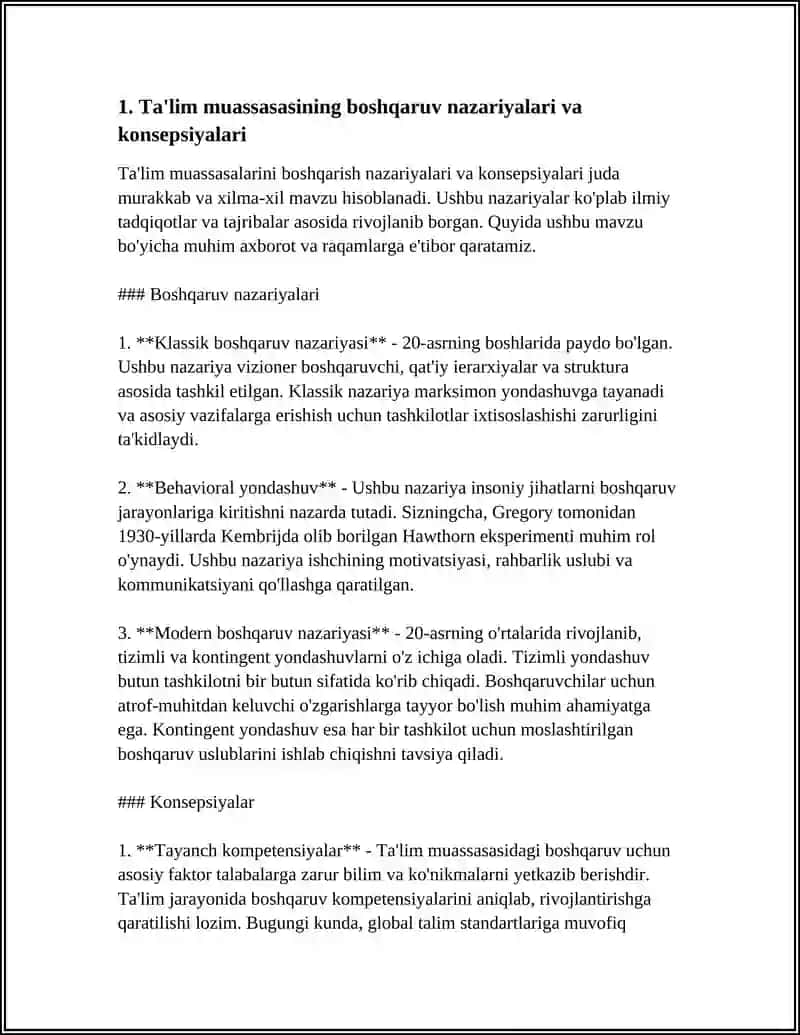 TA’LIM MUASSASASINI BOSHQARISH ASOSLARI 4