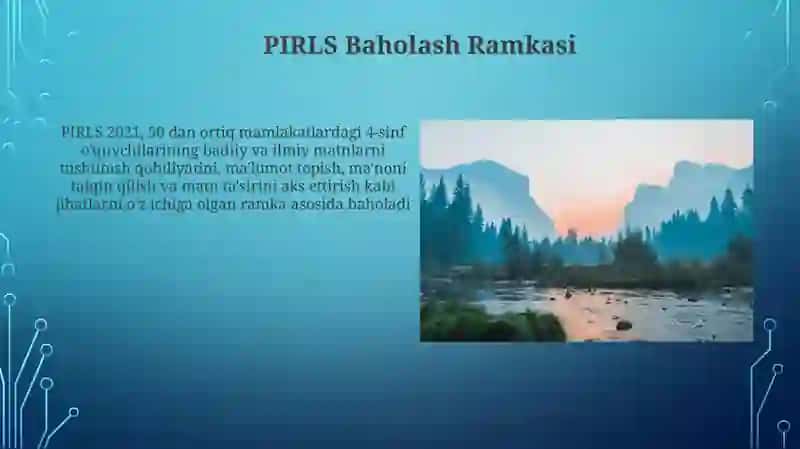 PIRLS xalqaro dasturi 4
