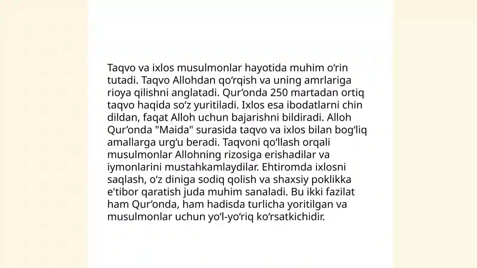 Abu Homid G'azoliyning "Mukoshafatul qulub "asari 4