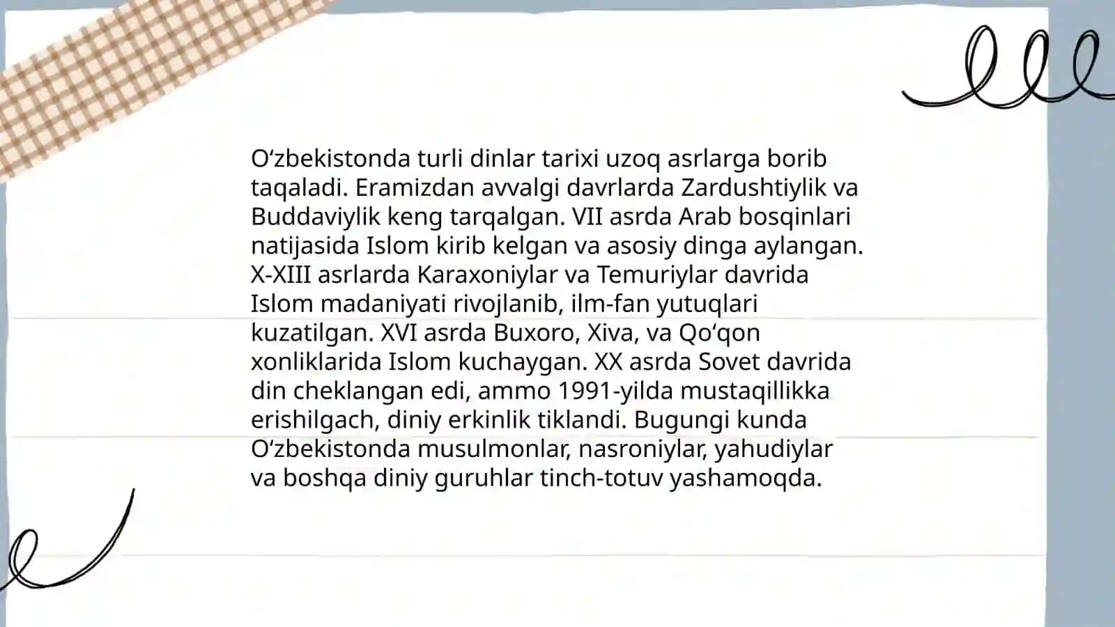 Diniy bagʻrikenglikning tarixiy ildizlari 4