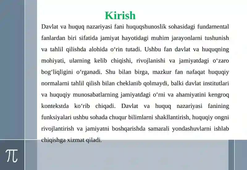Davlat va Huquq Nazariyasi Fanining Funksiyalari 4