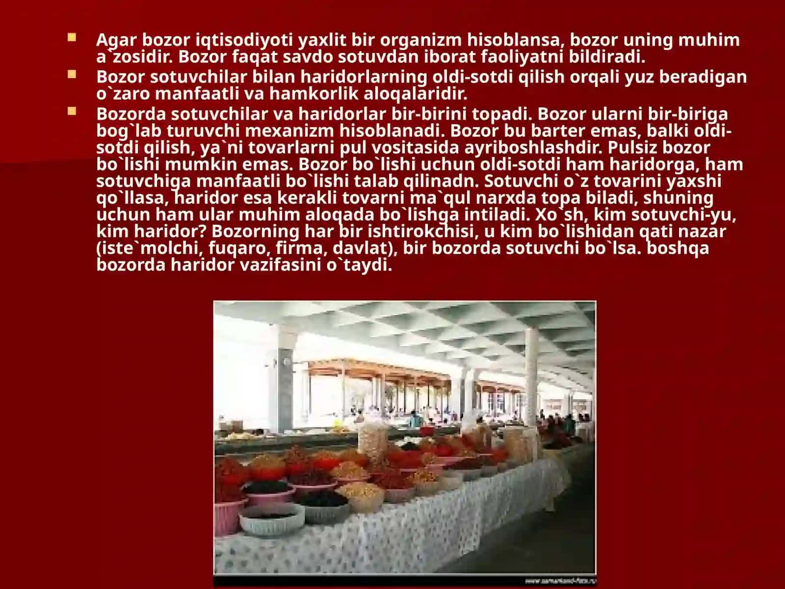 Bozor va uning turlari 4
