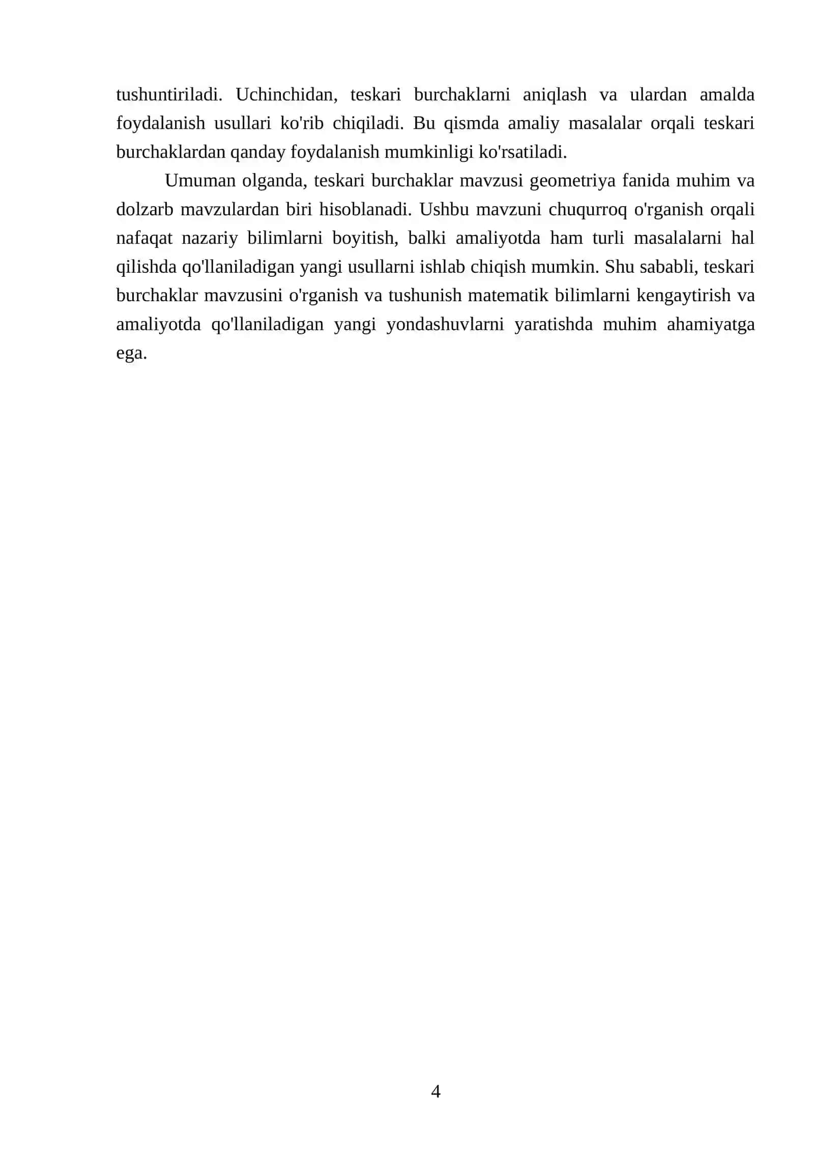 Teskari burchaklar 4
