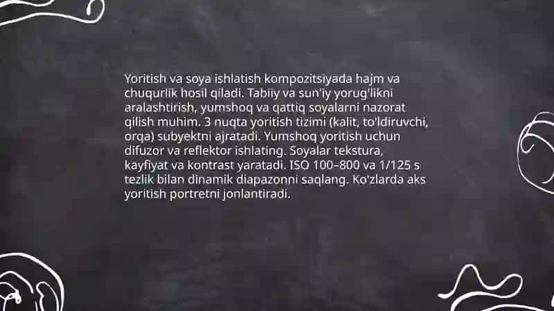Rasm kompozitsiyasi va kadrlash 4