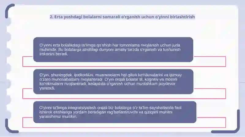 Bola faoliyatining asosiy turisifatida 4