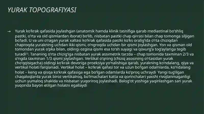 Yurakning turli konfiguratsiyalari 4