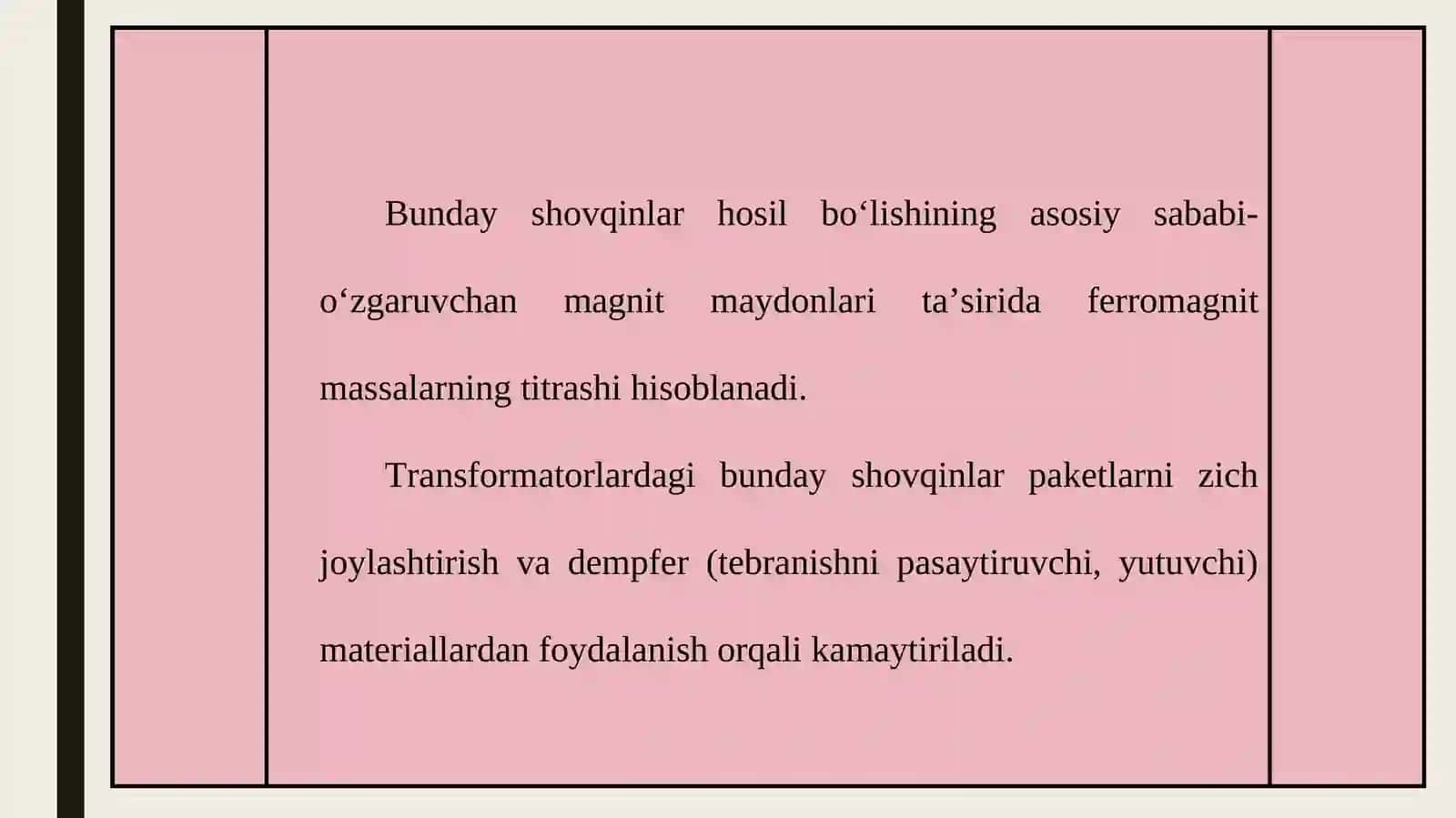 Shovqindan umumiy muxofazalanish 4