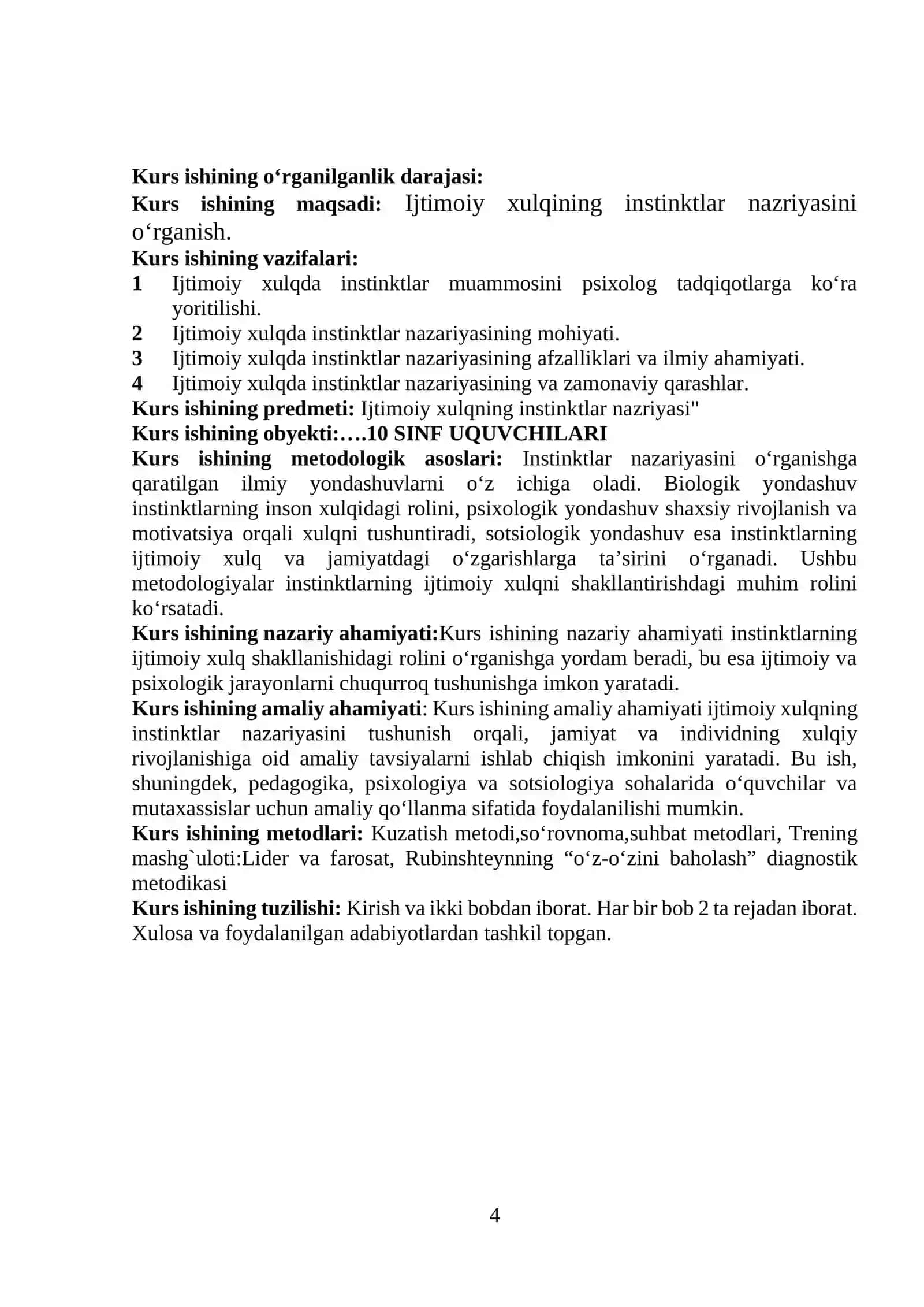 Ijtimoiy xulqning instinktlar nazriyasi 4