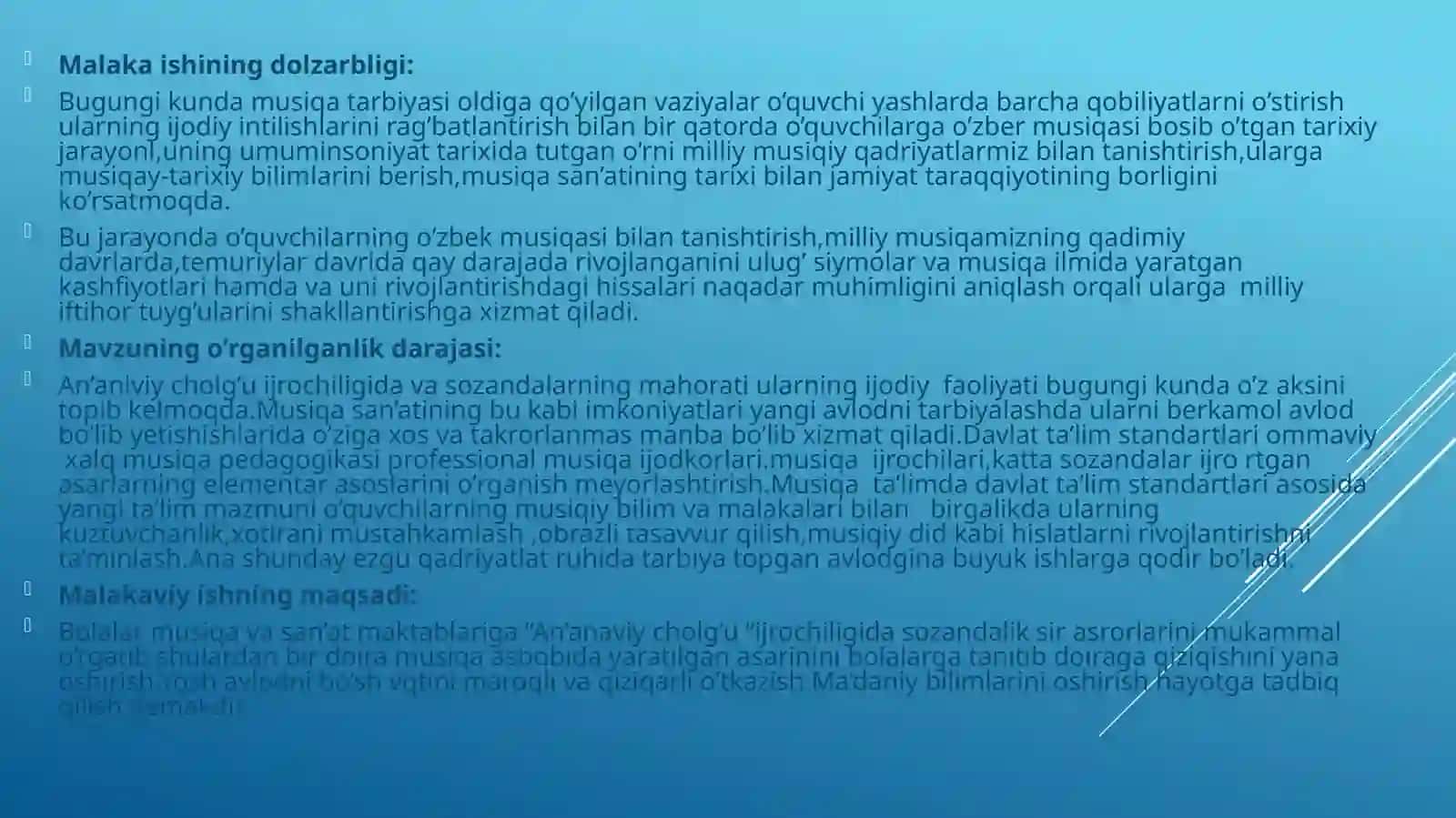 Tantana asarini kichik sinf o'quvchilariga o'rgatish metodikasi 4