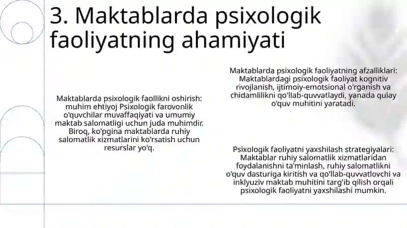 Maktablarda Psixologik Faoliyat Samaradorligini Oshrish 4