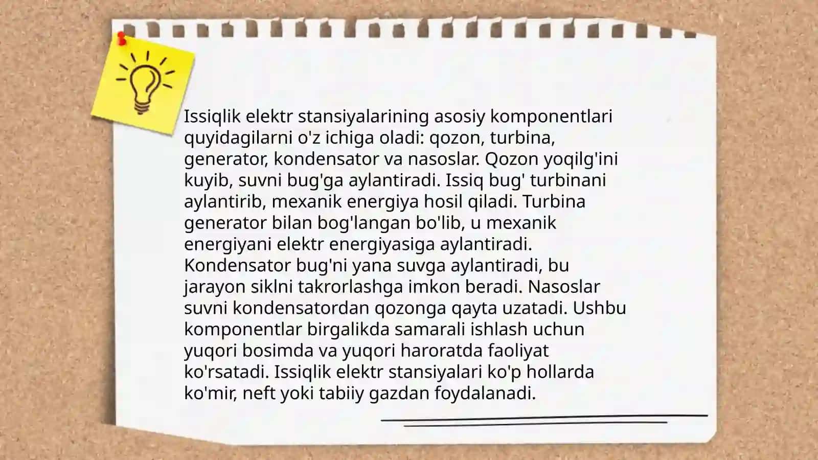 Issiqlik elektr stansiyalari haqida umumiy malumot 4