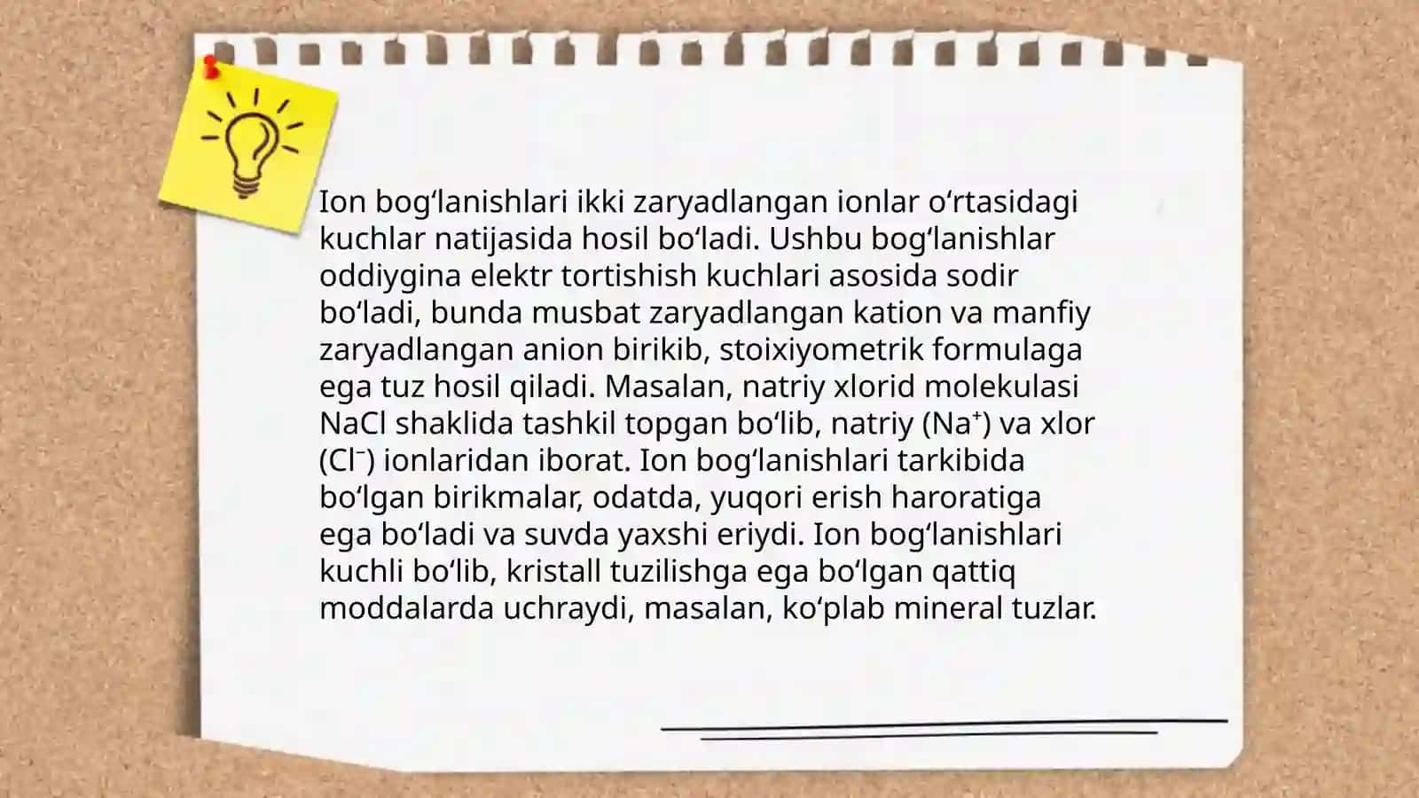 Qattiq jisimlarda kimyoviy bogʻlanishlar 4