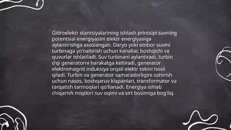 Suv energiyasi 4