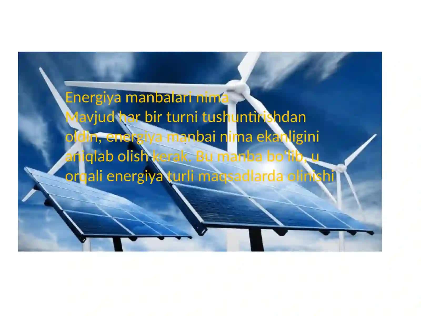 Energiya va energitizm 4